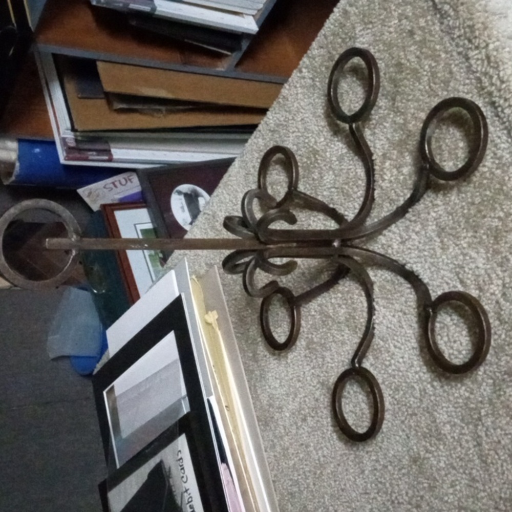 Swedish style candle holder